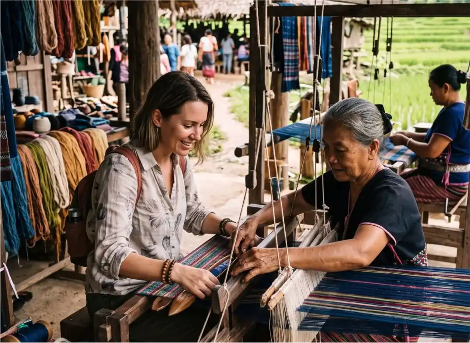 Local Sasak culture experience in Tetebatu